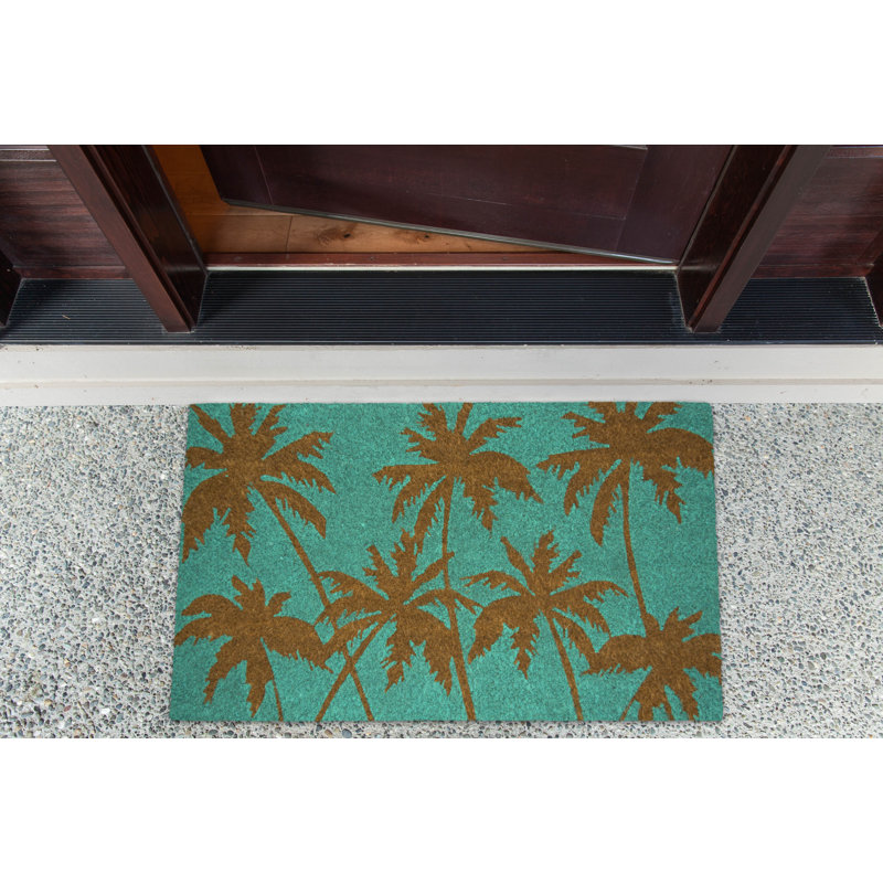 Tapis d'entrée antidérapant Wawona Palm Beach 30 po x 18 po