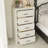 5-Drawer Tall Dresser With Wood Grain Texture-673363303