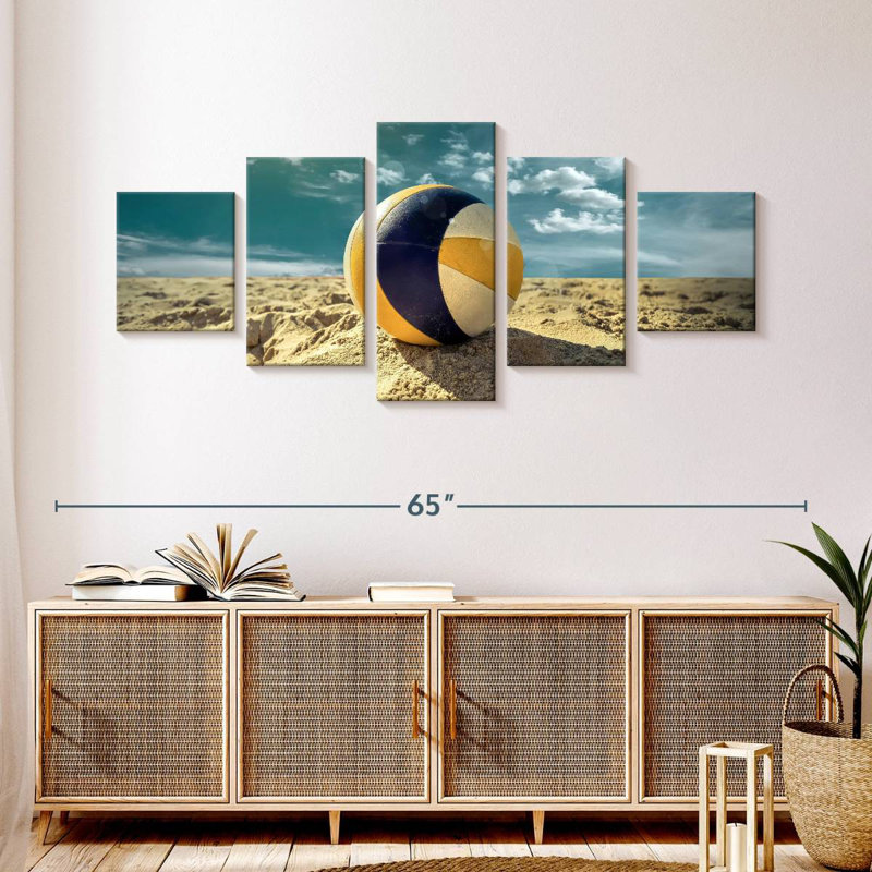 Volleyball sur sable, H 24 po x l 55 po