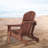 Oversize Outdoor Folding Adirondack Chair With Pre-Assembled Backrest & Seatboard, Patio Chair-49169172