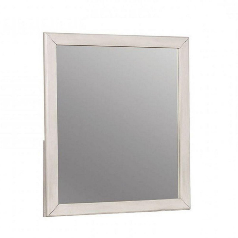 Miroir pour commode, Blanc