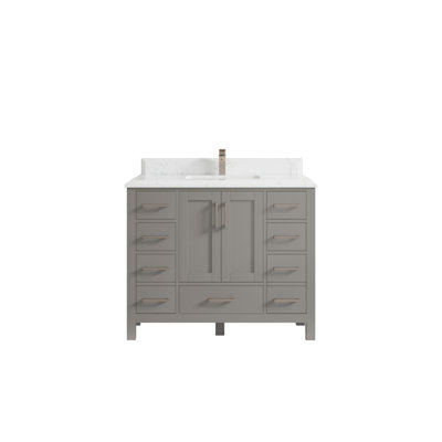 Ensemble de meuble-lavabo simple 42 po Malibu