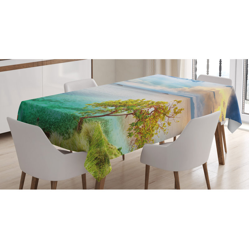 Scenery Tablecloth, 84" x 60"