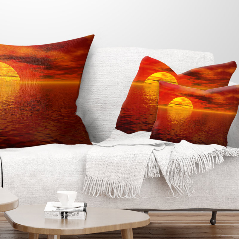Coussin Sun, 12 po x 20 po, Rectangle