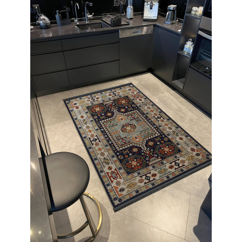 Tapis rectangulaire Yae, Rectangle 4 pi x 6 pi 7 po