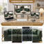 Canapé modulaire Chesterfield avec 3 coussins