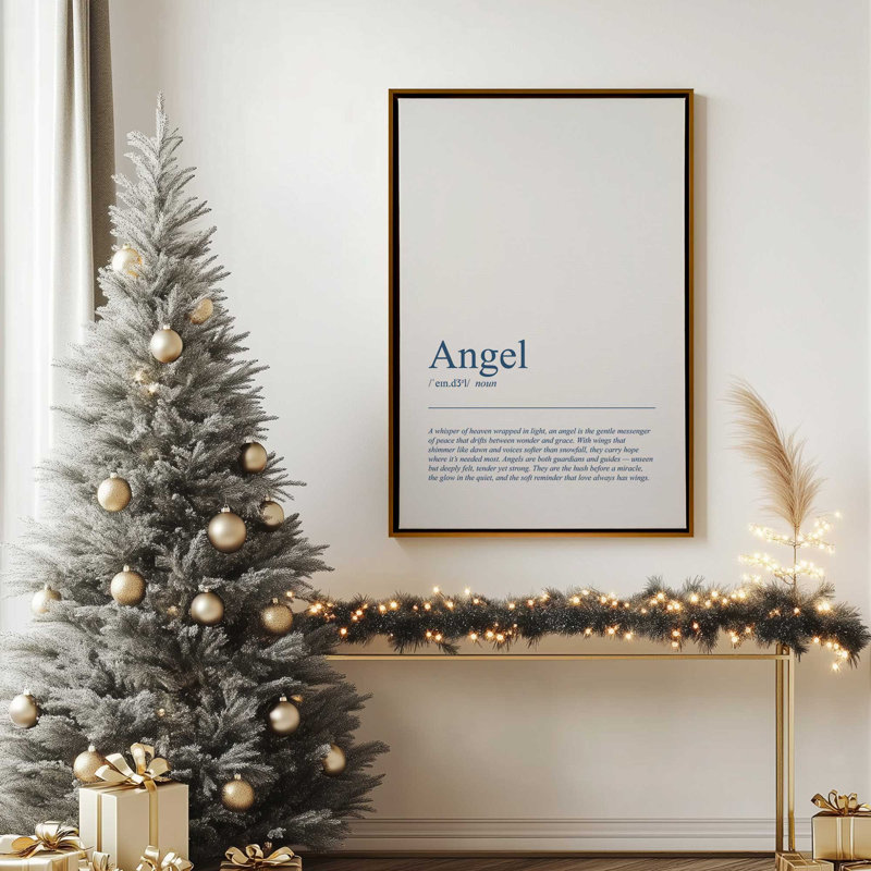 Reproduction d'art sur toile The Grace of Angels, H 30,75 po x l 20,75 po, Blanc opaque
