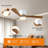 52 Inch Wood Ceiling Fans With Lights And Remote, Modern Flush Mount Low Profile Ceiling Fan With Light, 6 Speed, Reversible DC Motor, For Bedroom/Outdoor/Farmhouse/Patios-505814003-505814014