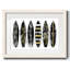 Golden Surf - impression encadrée rustique avec tableau mat-820406666-820406670