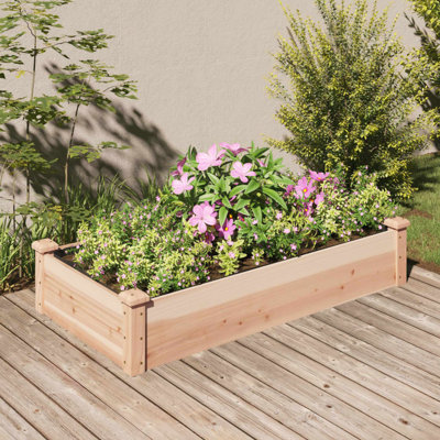 Averion Wood Raised Garden Bed