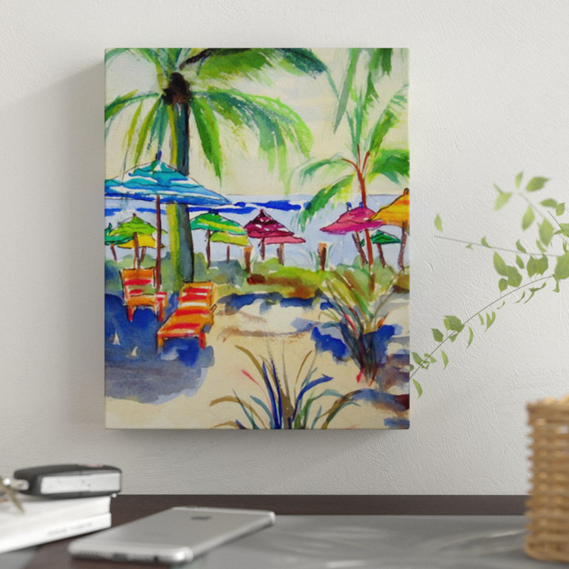 «Caribbean», reproduction d'art sur toile, H 30 po x l 24 po x P 1,5 po