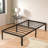 14" Steel Platform Bed, Heavy Duty, Durable Steel Frame, Easy Assembly, No Box Spring Needed-802084280