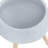 S/2 11/15" Terrazzo Planter W/ Wood Legs