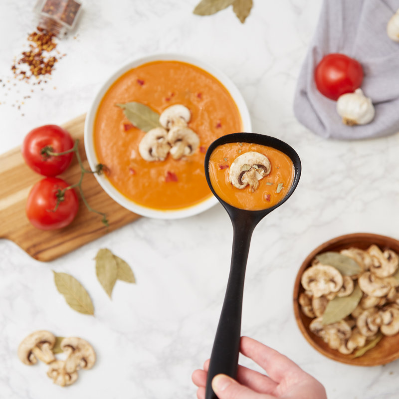 RSVP International Cooking Ladle, Black