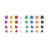 Bright Beginnings Commercial Grade 256 Piece Shape Set for Modular STEAM Wall Systems (Not Included)-86004652
