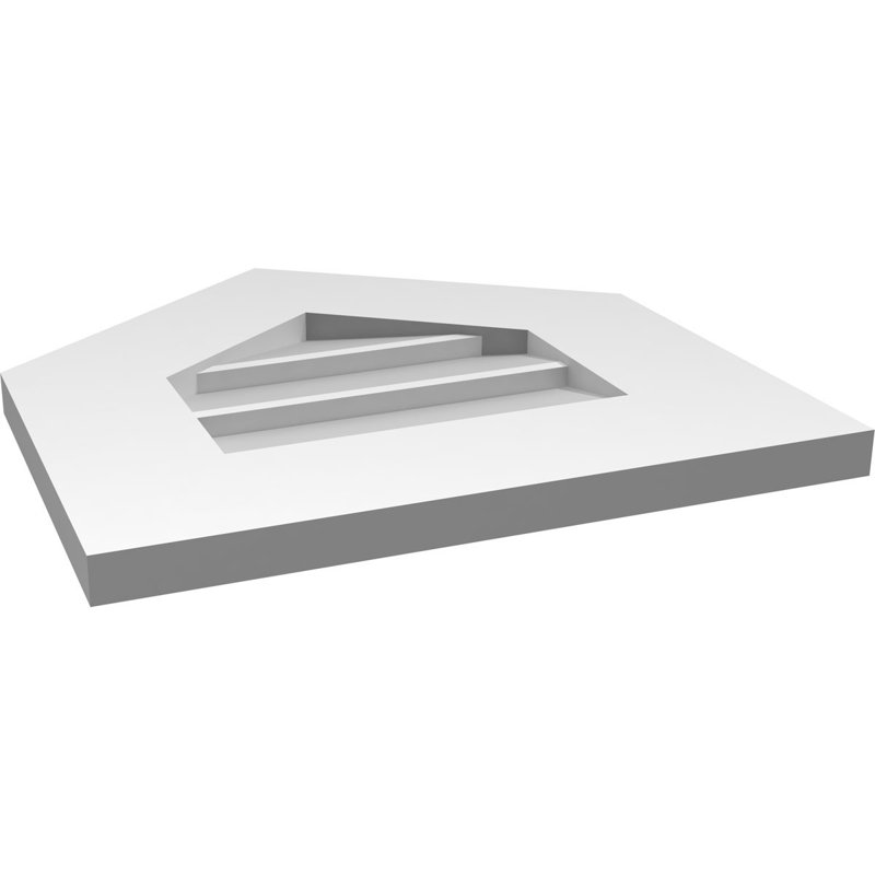 Ventilateur à pignon en uréthane non-fonctionnel Signature, H 16 po x l 16 po x P 1 po