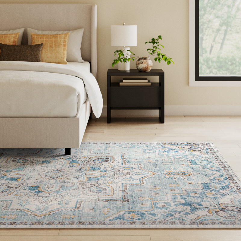 Maz Chenille Oriental Indoor Rug, Rectangle 7'6" x 9'6"