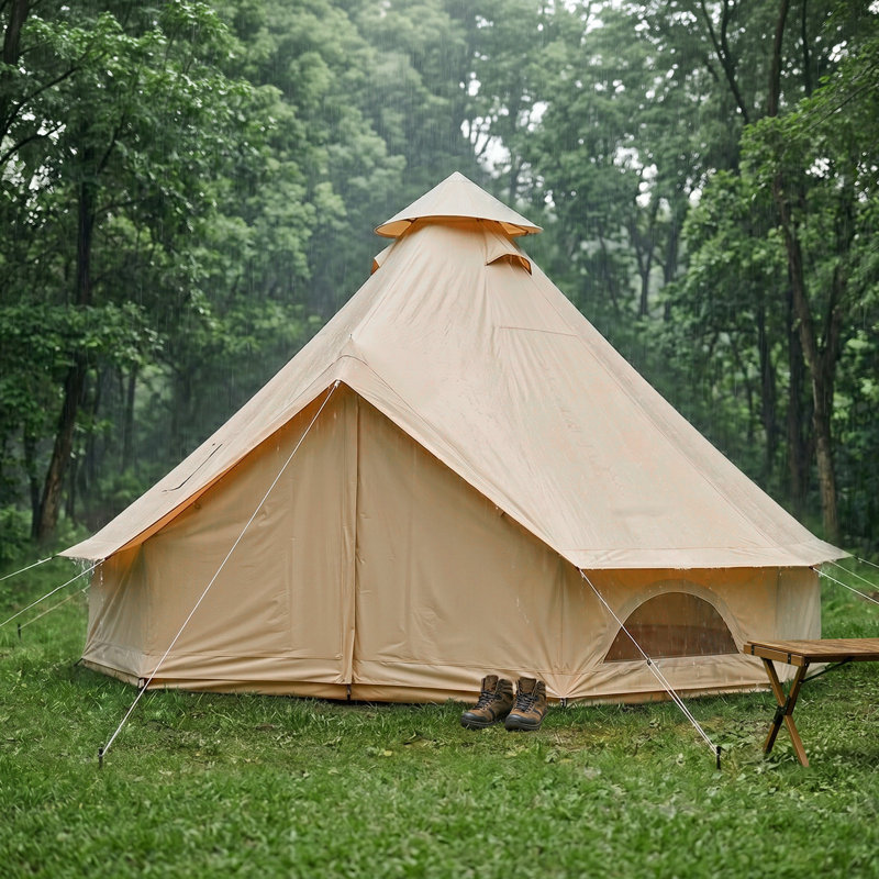 Tent, 7 Person, 299.9cm H x 499.9cm W x 499.9cm D