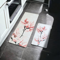 Christmas Printed Non-Slip Bath Mat Kitchen Mat Floor Carpet for Bedroom