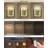 Brushed Gold 15.75 in. LED Picture Light with Remote Control Dimmable Multiple Color Temperatures Rotatable and Timer