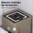 Digiorgio Nightstand With Safe Box And Led Lights And Wireless Charge And Bluetooth Speaker-1477088609