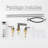 Widespread 2-handle Bathroom Faucet with Drain Assembly-54699271