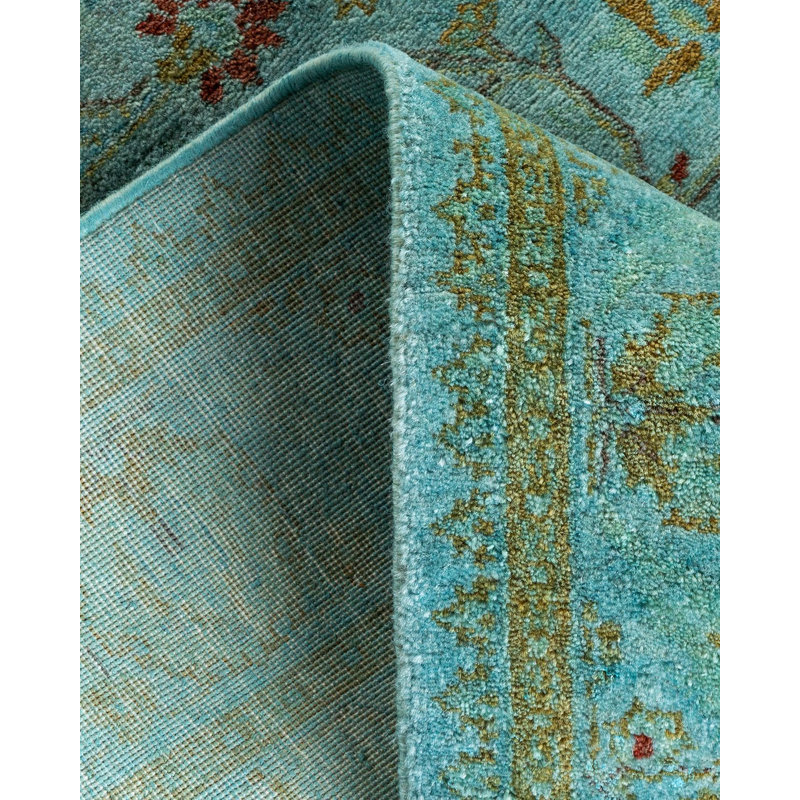 Fine Vibrance One-of-a-Kind 2' 7" X 12' 3" Hand Knotted Area Rug