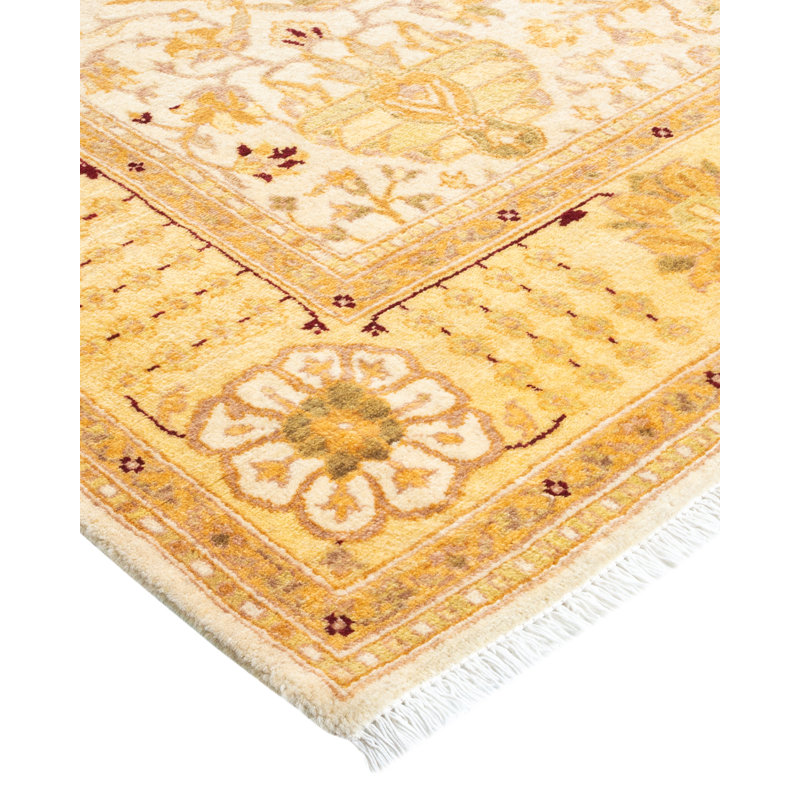 Classic One-of-a-Kind 4' 6" X 7' 2" Hand Knotted Area Rug