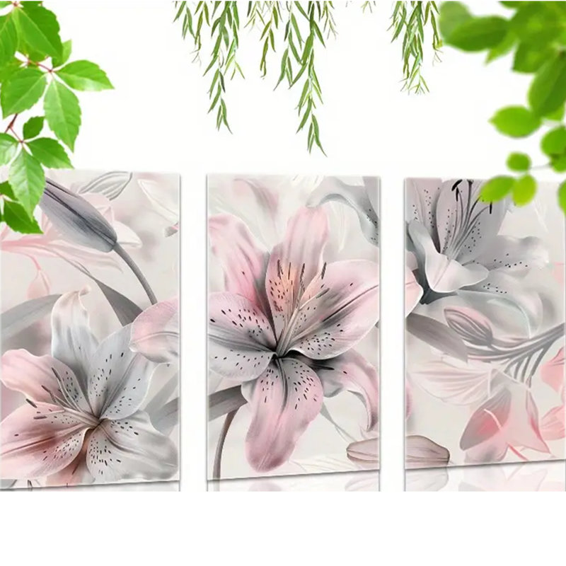 3 Piece Wrapped Canvas Print