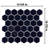 Hudson Due 2" Hex 10-7/8 " x 12-5/8 " Porcelain Mosaic Floor and Wall Tile-1821852938