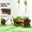 Boîte à fleurs en bois Outsunny