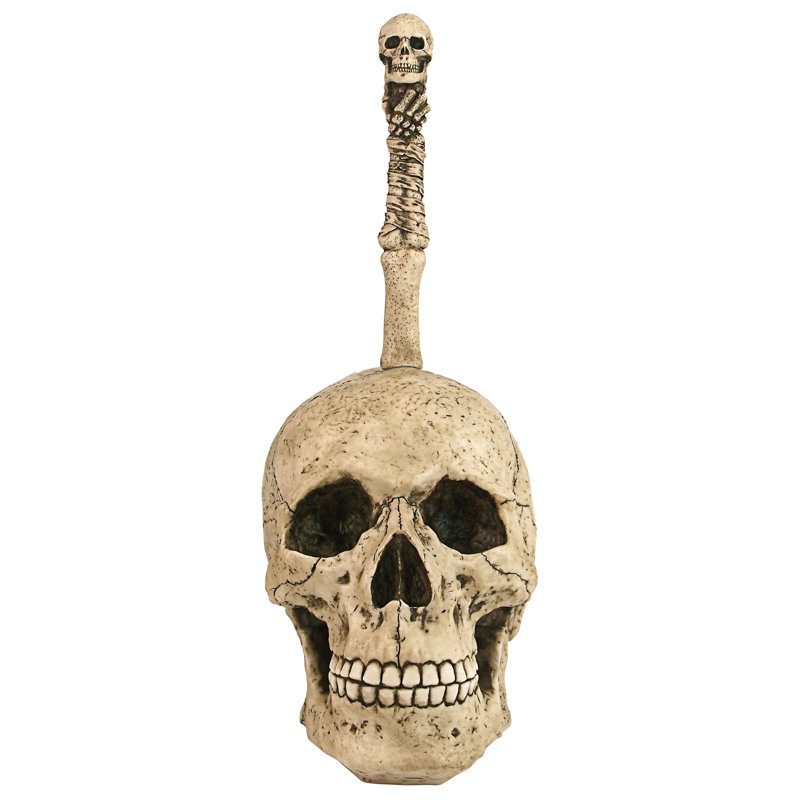 Porte-brosse de toilette 16 po Spooky
