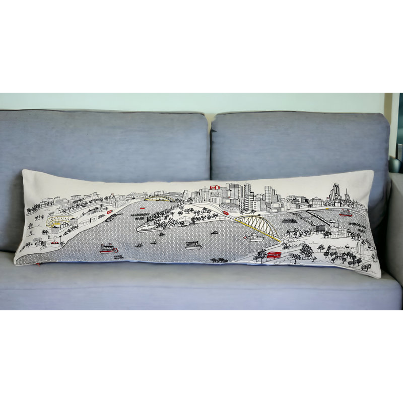 Coussin 45 po White Pittsburgh