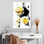 Avery, peinture abstraite dorée-108244804