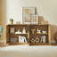 67" 4-Door Sideboard, Style For Living Room, Ideal Displaying Candles And Artwork , Sideboard Bedroom,