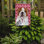 Drapeau de jardin à 2 côtés Avariella Cooper Love and Hearts