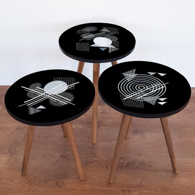 Tables gigognes 3 pieds Barto