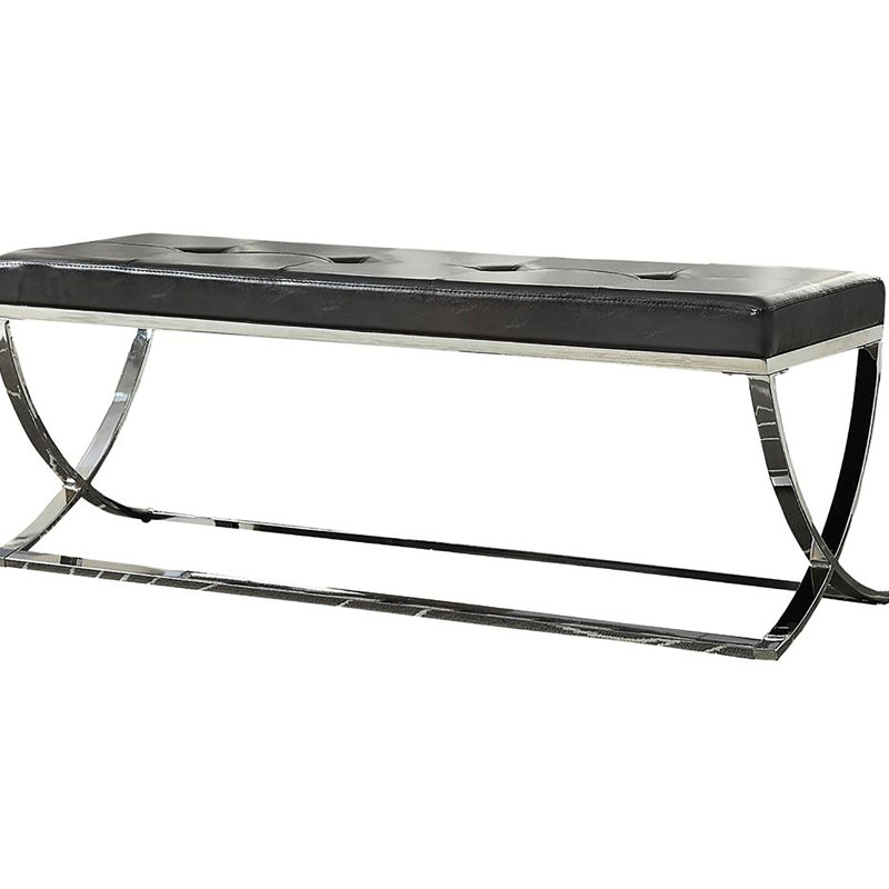 Curve-Leg Bench
