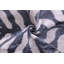 Coussin en velours de soie gris et gris Ikat