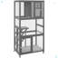 Maison d'extérieur en bois pour chat Catio