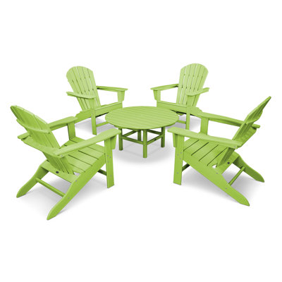 POLYWOOD South Beach 5-Piece Conversation Group