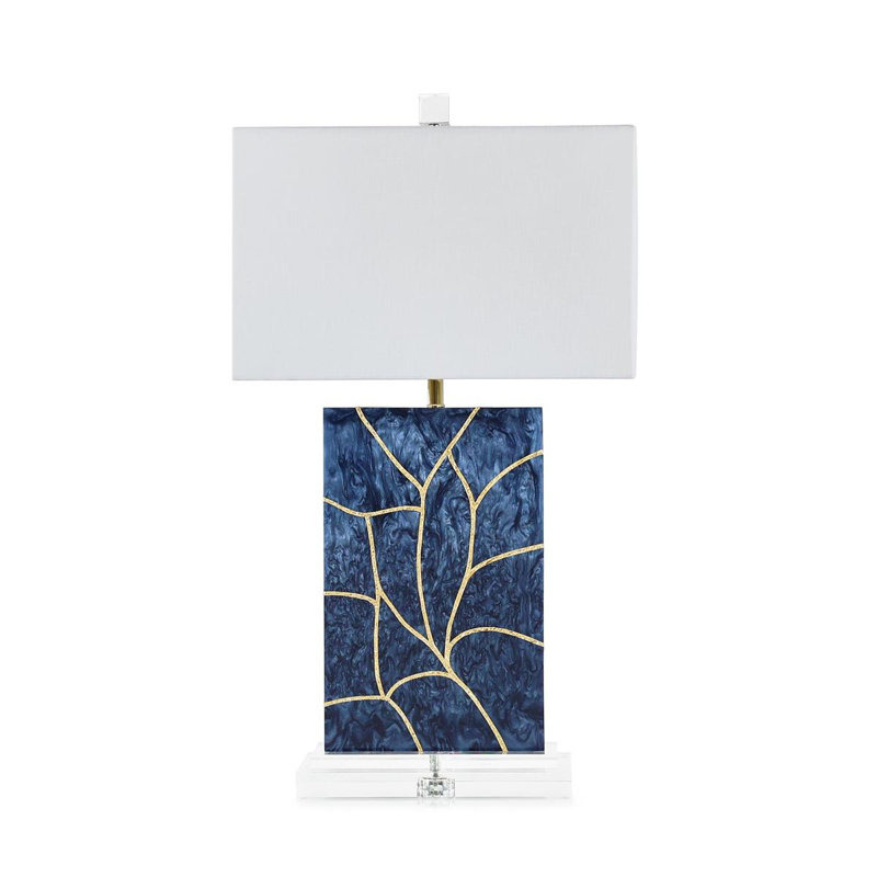 Lampe de table Astilla, bleu