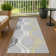 Machine Washable Indoor/Outdoor Bingel ACN2326 Mid-Century Modern Rug