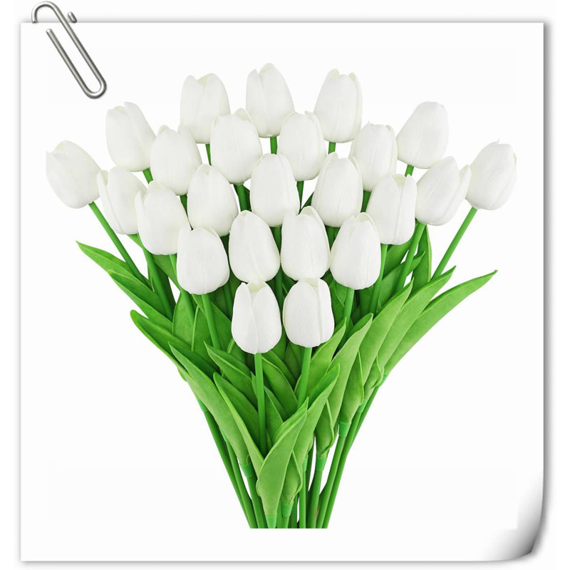 Tulip Arrangement, Blanc