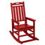 Chaises berçantes d'extérieur en PEHD pour patio-552783086