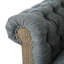 Chaise Chesterfield, chaise capitonnée, chaise simple, chaise simple de salon