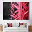 Ensemble de décoration murale rose en bambou rose et jardin I-107188659-107188661