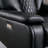 40.6" Wide Modern Diamond Home Theater Recliner With Power Button And USB (Set of 3)-1869131968