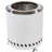 Marijela Round Wood-Burning Stainless Steel Tabletop Smokeless Fire Pit - 8.5" Diameter - White-1024867422-1024867416