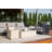 Capri Powder-Coated Aluminum Patio Lounge Chair with Sunbrella® Cushions, Commercial Grade